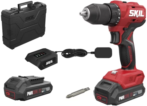 Шурупокрут-дриль акумуляторний SKIL 3011 HB 20В 2х2А·год 55Нм 450·1700об/хв 0.83кг кейс