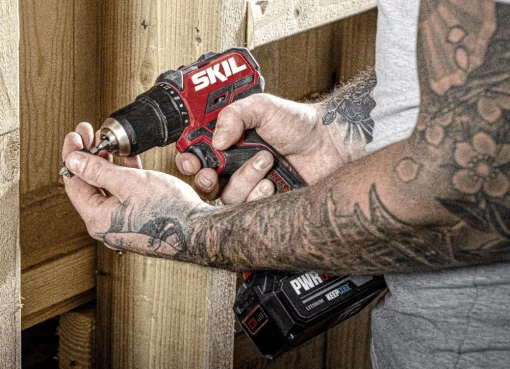 Шурупокрут-дриль акумуляторний SKIL 3065 CA Compact 20В 60Нм 500·1800об/хв 0.9кг без АКБ та ЗП