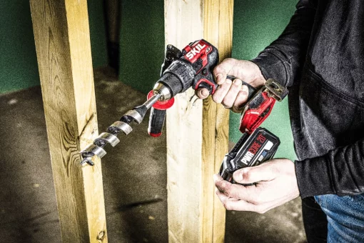 Шурупокрут-дриль акумуляторний SKIL 3080 CA XP 20В 130Нм 600·2100об/хв 1.55кг без АКБ та ЗП