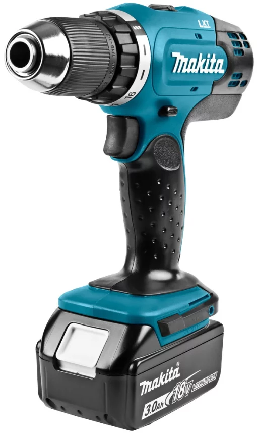 Шурупокрут-дриль акумуляторний Makita DDF453RFE 18B 2х3А·год 42Нм 0-400·0-1300об/хв кейс 1.8кг