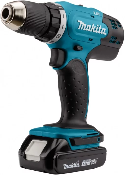 Шурупокрут-дриль акумуляторний Makita DDF453SYX5 18В 1х1.5А·год 42Нм 400·0-1300об/хв 1.6кг