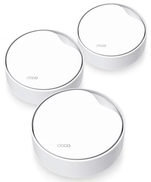 Система WiFi-Mesh TP-LINK Deco X50 AX3000, 1xGE LAN/WAN, 1x2,5GE LAN/WAN, 3мод, PoE