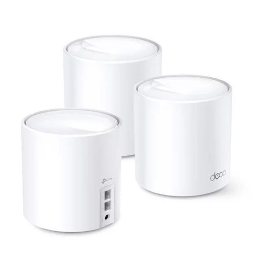 Система WiFi-Mesh TP-LINK Deco X60 AX3000, 1xGE LAN, 1xGE WAN, 3 мод