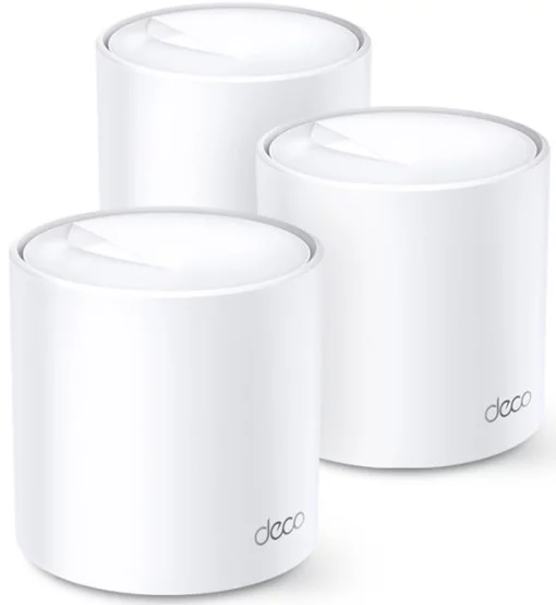 Система WiFi-Mesh TP-LINK Deco X60 AX3000, 1xGE LAN, 1xGE WAN, 3 мод