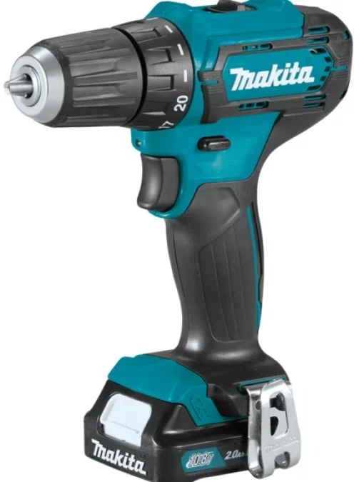 Шурупокрут-дриль акумуляторний Makita DF333DWAE 10.8В 2х2А·год 14·30Нм 0-450·0-1700об/хв 1.1кг