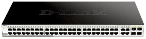 Комутатор D-Link DGS-1210-52/FL 48xGE, 4xGE/SFP