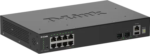 Комутатор D-Link DGS-1530-10 8xGE, 2xSFP+ Керований. L2+