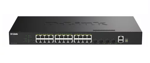 Комутатор D-Link DGS-1530-28 24xGE, 4xSFP+ Керований. L2+
