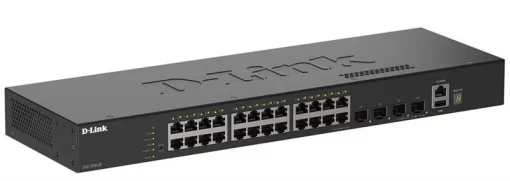 Комутатор D-Link DGS-1530-28 24xGE, 4xSFP+ Керований. L2+