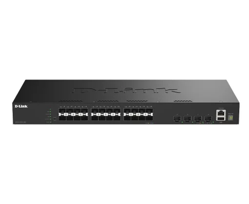 Комутатор D-Link DGS-1530-28S 24xSFP, 4xSFP+, Керований, L2+