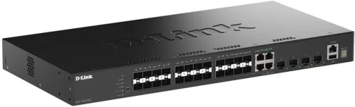 Комутатор D-Link DGS-1530-28SC 20xSFP, 4xSFP+/10GE, Керований, L3
