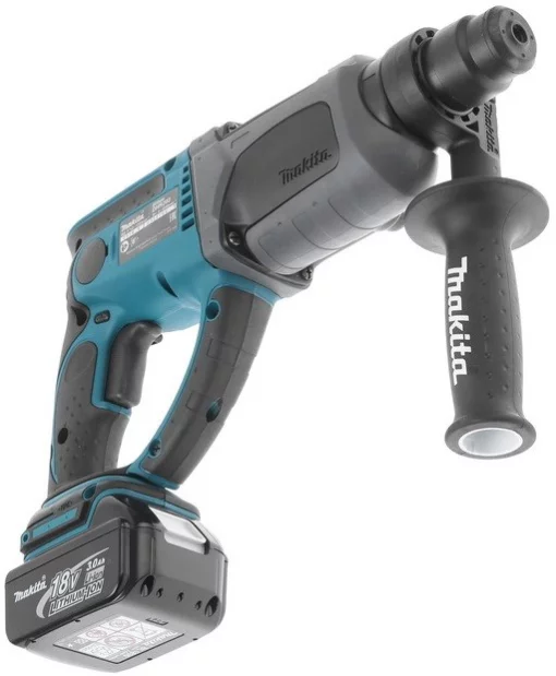 Перфоратор акумуляторний Makita DHR202RFJ SDS-plus LXT 18В акб 2x3А·год 2Дж 3.5кг