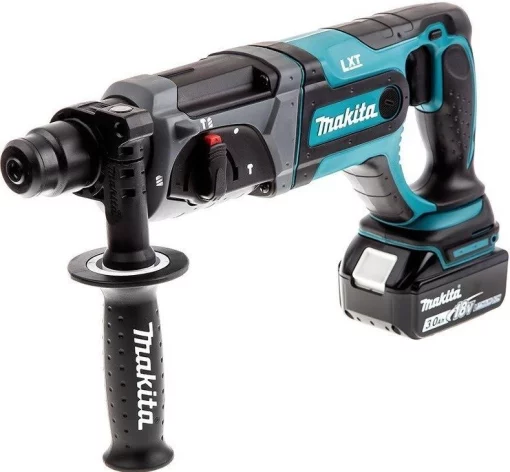 Перфоратор акумуляторний Makita DHR241RFJ SDS-plus LXT 18В акб 2х3А·год 2Дж 3.5кг