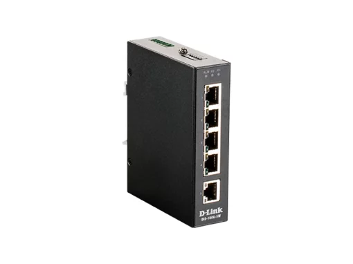 Промисловий комутатор D-Link DIS-100G-5W 4x1GE, Некерований