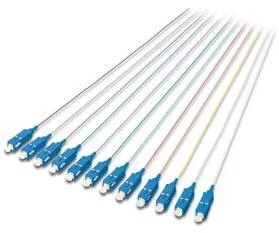 Пігтейл DIGITUS SC/UPC simplex OS2 9/125, 2м, 12шт