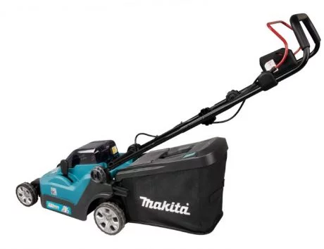 Газонокосарка акумуляторна Makita LXT DLM 18+18В акб 2х4А·год 38см 40л 20-75мм 14.5кг