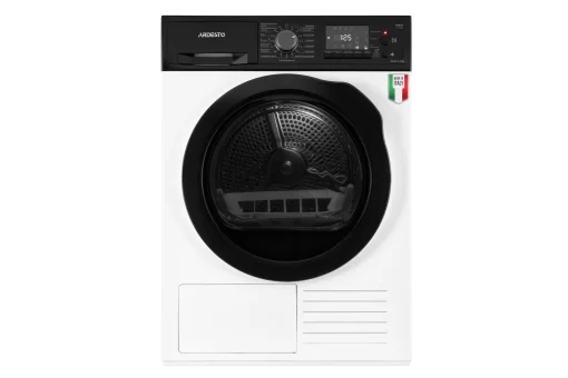 Сушильна машина ARDESTO тепловий насос Bianco Vero, 8кг, A++, 63см, дисплей, підсвіч.барабана, білий