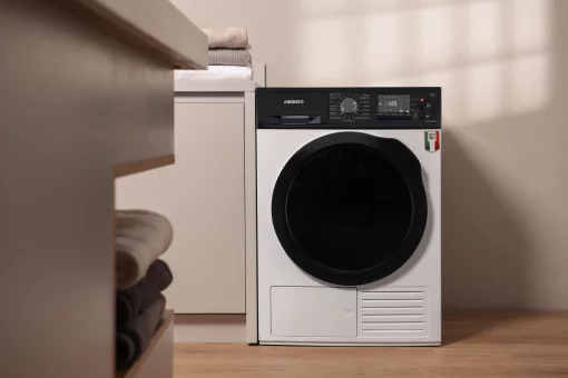 Сушильна машина ARDESTO тепловий насос Bianco Vero, 8кг, A++, 63см, дисплей, підсвіч.барабана, білий