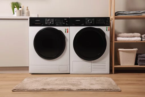 Сушильна машина ARDESTO тепловий насос Bianco Vero, 8кг, A++, 63см, дисплей, підсвіч.барабана, білий