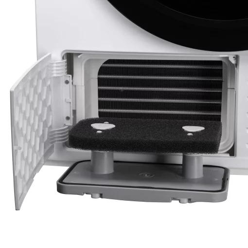 Сушильна машина ARDESTO тепловий насос Bianco Vero, 8кг, A+++, 63см, дисплей, інвертор, підсвіч.барабана, білий