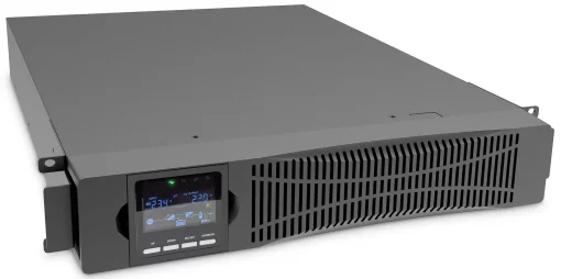 Джерело безперебійного живлення DIGITUS 3000VA/3000W, RTU2, LCD, RJ45, RS232, USB, 8xC13+1xC19