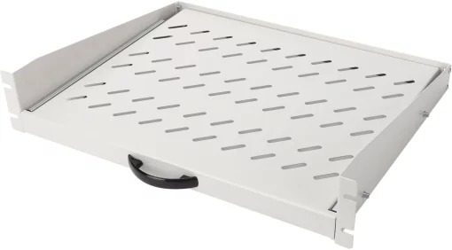 Полиця DIGITUS 19", 2U, консольна, висувна, 352мм, сіра