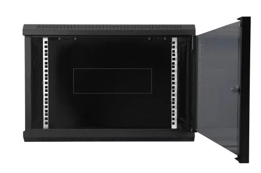 Шафа DIGITUS 19", 9U, Wall Mounting Dynamic Basic, 600x450 мм, 60кг максимально, чорна
