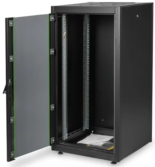 Шафа DIGITUS 19", 22U, Network Dynamic Basic, 600x600 мм, 600кг максимально, чорна
