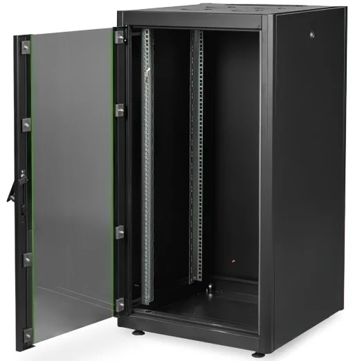 Шафа DIGITUS 19", 22U, Network Dynamic Basic, 600x600 мм, 600кг максимально, чорна