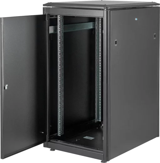 Шафа DIGITUS 19", 22U, Network Unique, 600x800 мм, 800кг максимально, чорна