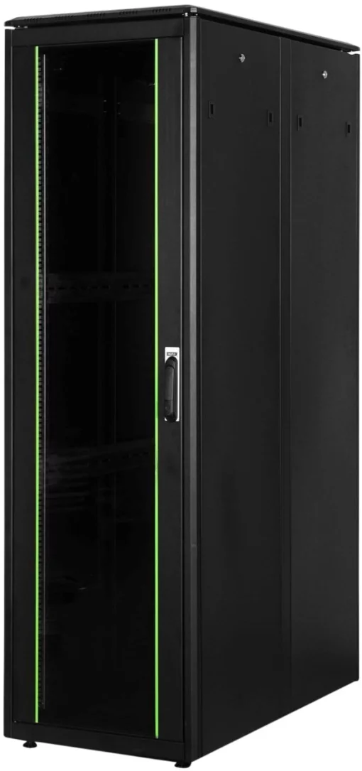 Шафа DIGITUS 19", 42U, Network Unique, 600x1200 мм, 800кг максимально, чорна