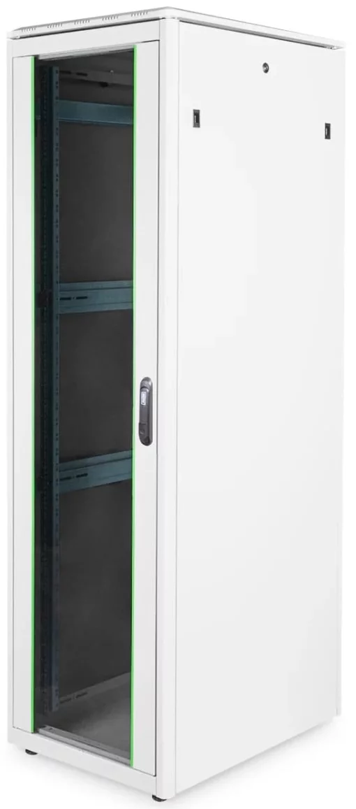 Шафа DIGITUS 19", 42U, Network Unique, 600x800 мм, 800кг максимально, сіра