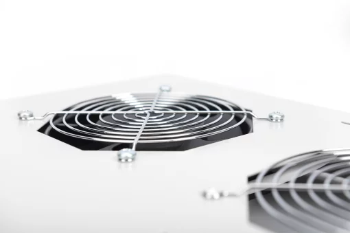Блок вентиляторів DIGITUS 19" Roof, 2 fans, thermostat, RAL 7035