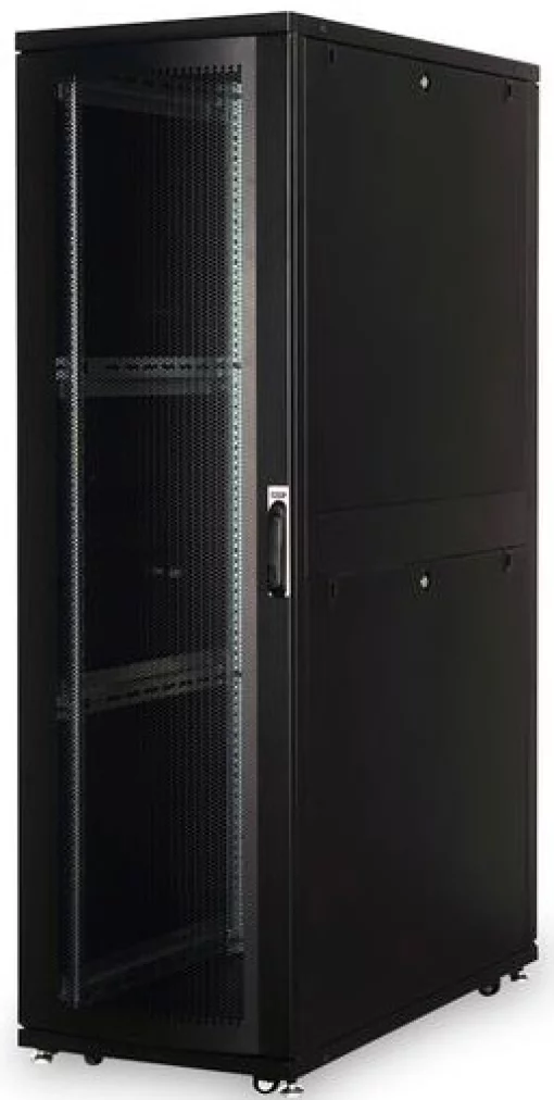 Шафа DIGITUS 19", 42U, Server Unique, 600x1200 мм, 1000кг максимально, чорна