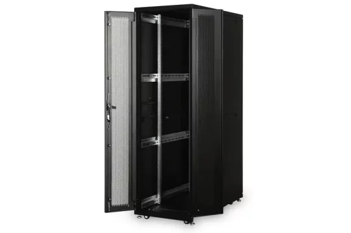 Шафа DIGITUS 19", 42U, Server Unique, 600x1200 мм, 1000кг максимально, чорна