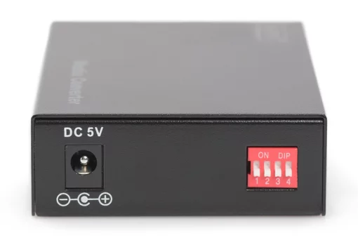 Медіа конвертор DIGITUS Gigabit, RJ45 / MM SC DX, 850nm, 0.5км