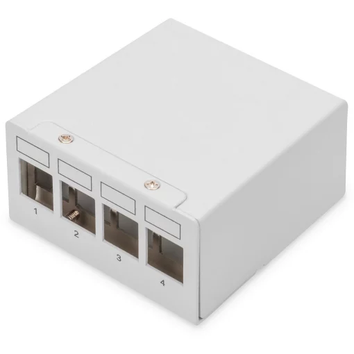 Патч-панель DIGITUS STP, настільна, 4 порти, модульна