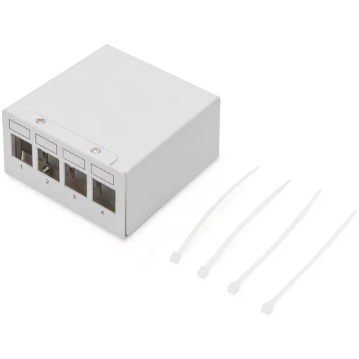 Патч-панель DIGITUS STP, настільна, 4 порти, модульна