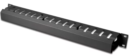 Кабельний організатор DIGITUS 19" 1U, перфорований, RAL 9005