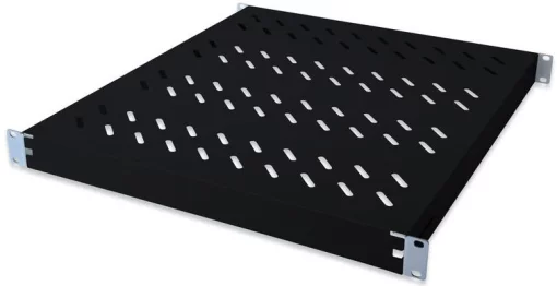 Полиця DIGITUS 19", 1U, регульована, 350мм, чорна