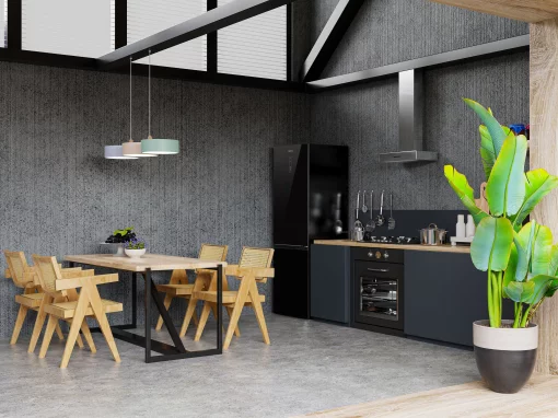 Холодильник ARDESTO з нижн. мороз., 201.8x59.5х66, холод.відд.-256л, мороз.відд.-104л, 2дв., А+, NF, інв., диспл зовн., зона св-ті, чорний