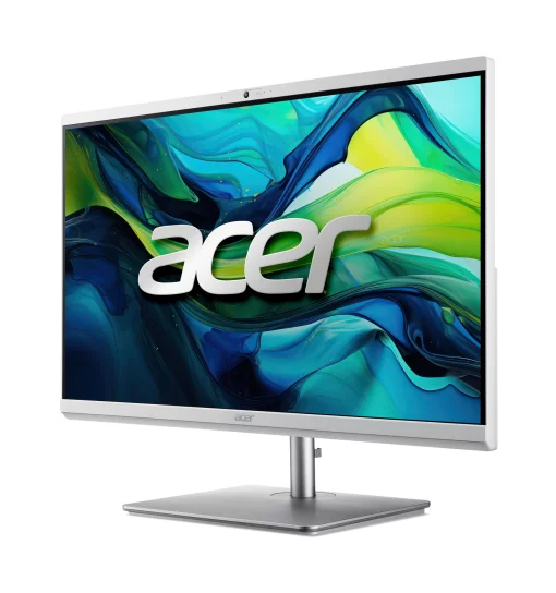 Комп'ютер персональний моноблок Acer Aspire C27-195ES 27" FHD Intel U7-155U, 32GB, F1TB, UMA, WiFi, кл+м, 3р, без ОС, сірий