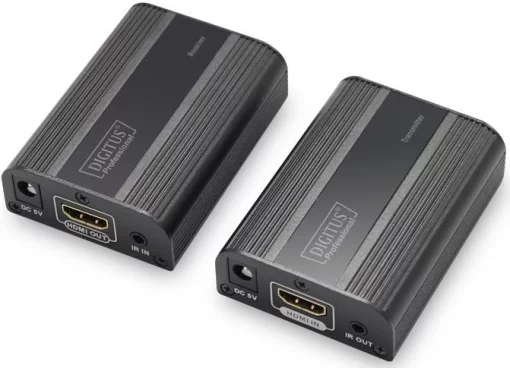 Набір подовжувачів DIGITUS HDMI 2.0, UHD 4K/60 Гц, CAT6 або вище, 70 м