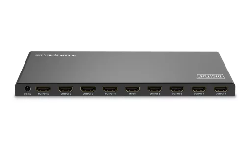 Відеосплітер DIGITUS HDMI (INx1 - OUTx8), 4K
