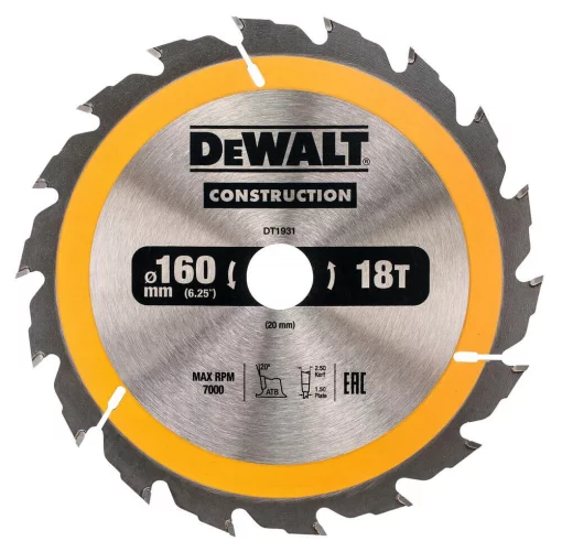 Диск пиляльний СONSTRUCTION DeWALT DT1931