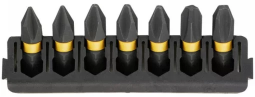 Біти DeWalt FlexTorq 25мм Рh1 Рh2 Рh3 набір 7шт