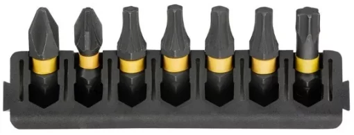 Біти DeWalt FlexTorq 25мм Рh2 Pz2 Т20 Т25 Т30 набір 7шт