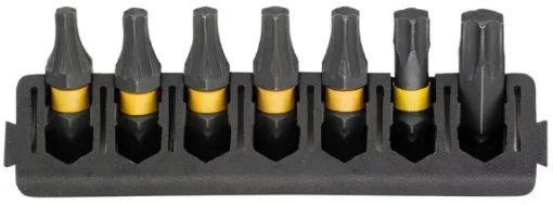 Біти DeWalt FlexTorq 25мм Т15 Т20 Т25 Т30 Т40 набір 7шт