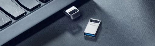 Накопичувач Kingston  128GB USB 3.2 Type-A Gen1 DT Micro R200MB/s Metal
