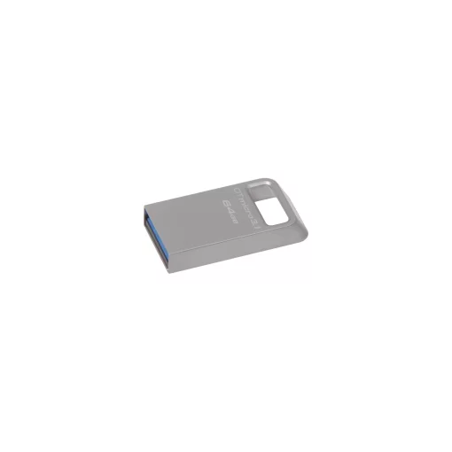 Накопичувач Kingston   64GB USB 3.2 Type-A Gen1 DT Micro R200MB/s Metal